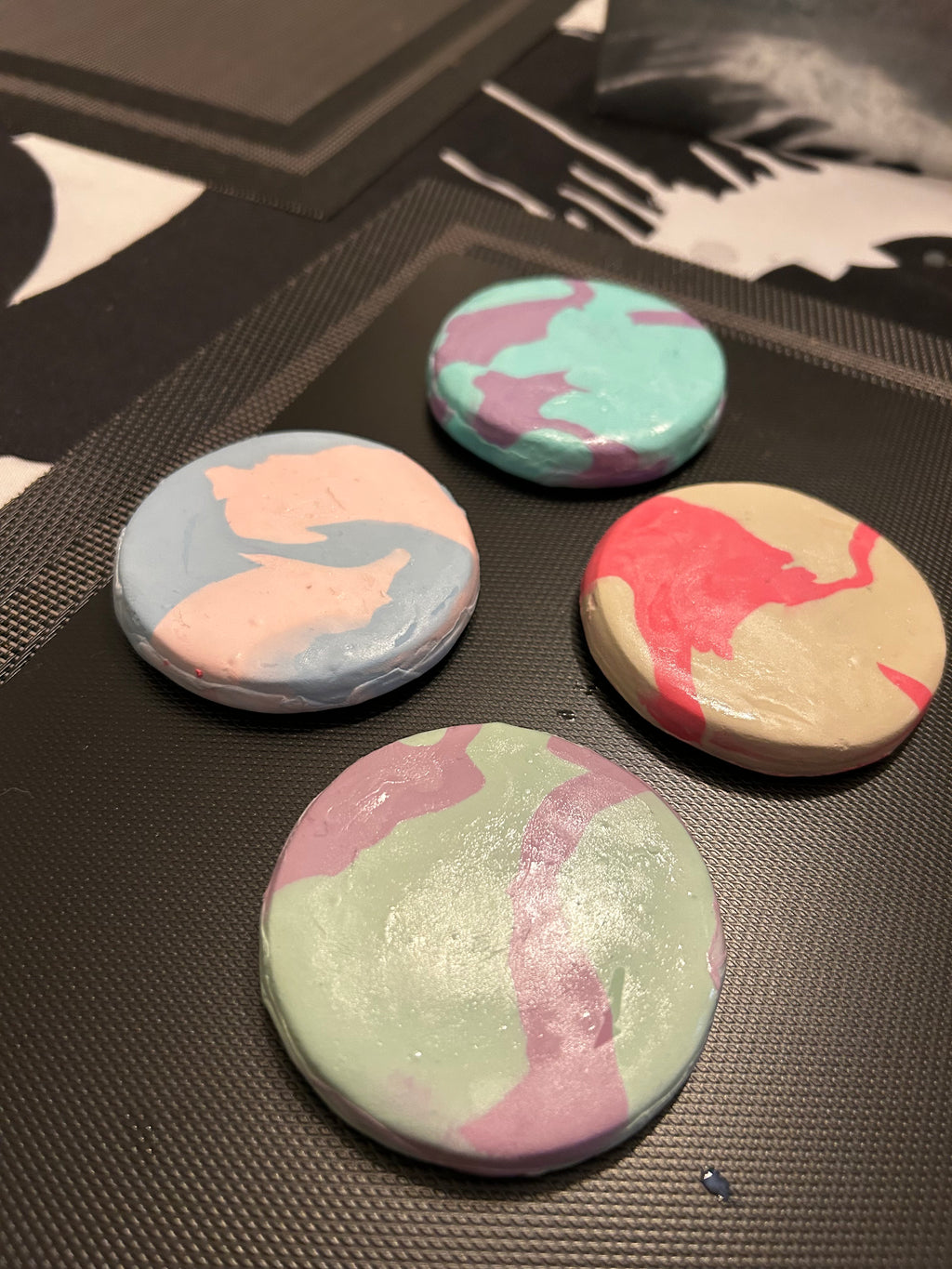 Candle Stands/Coasters (Natural or Glazed)