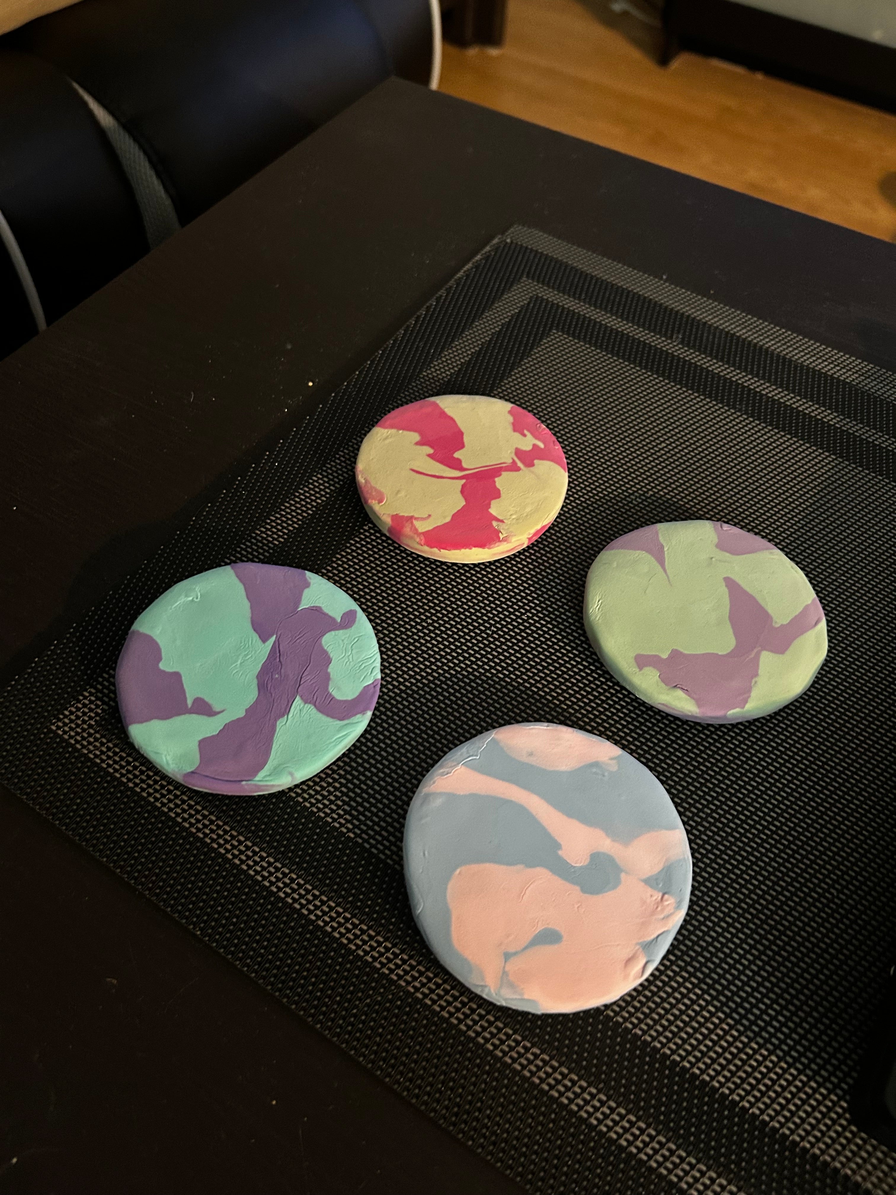 Candle Stands/Coasters (Natural or Glazed)
