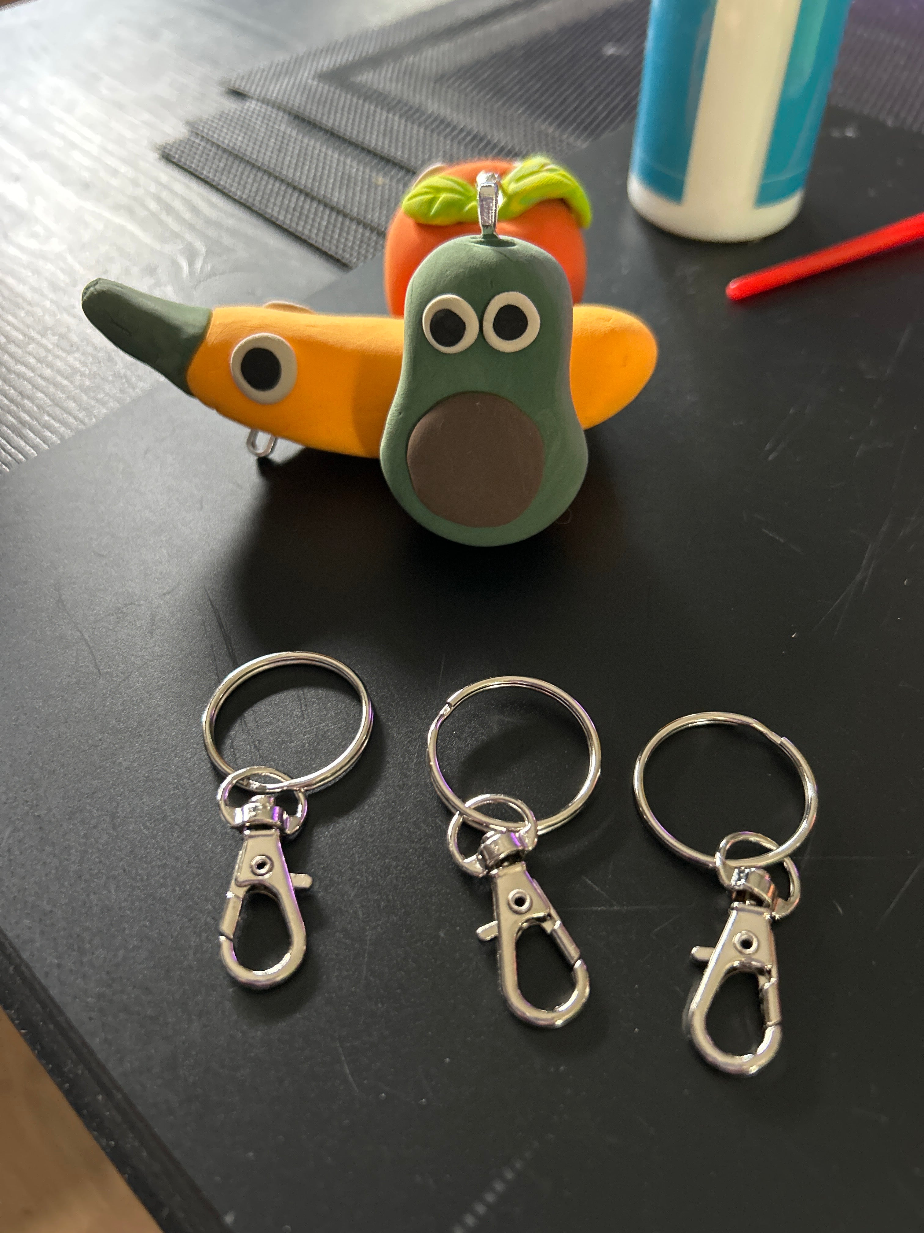 Fruity Friends Keychains