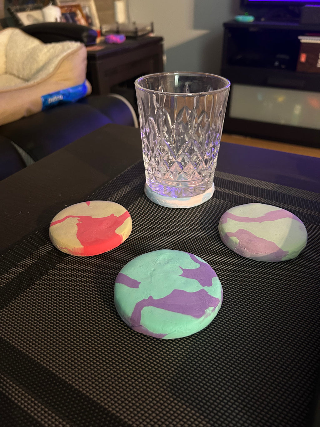 Candle Stands/Coasters (Natural or Glazed)