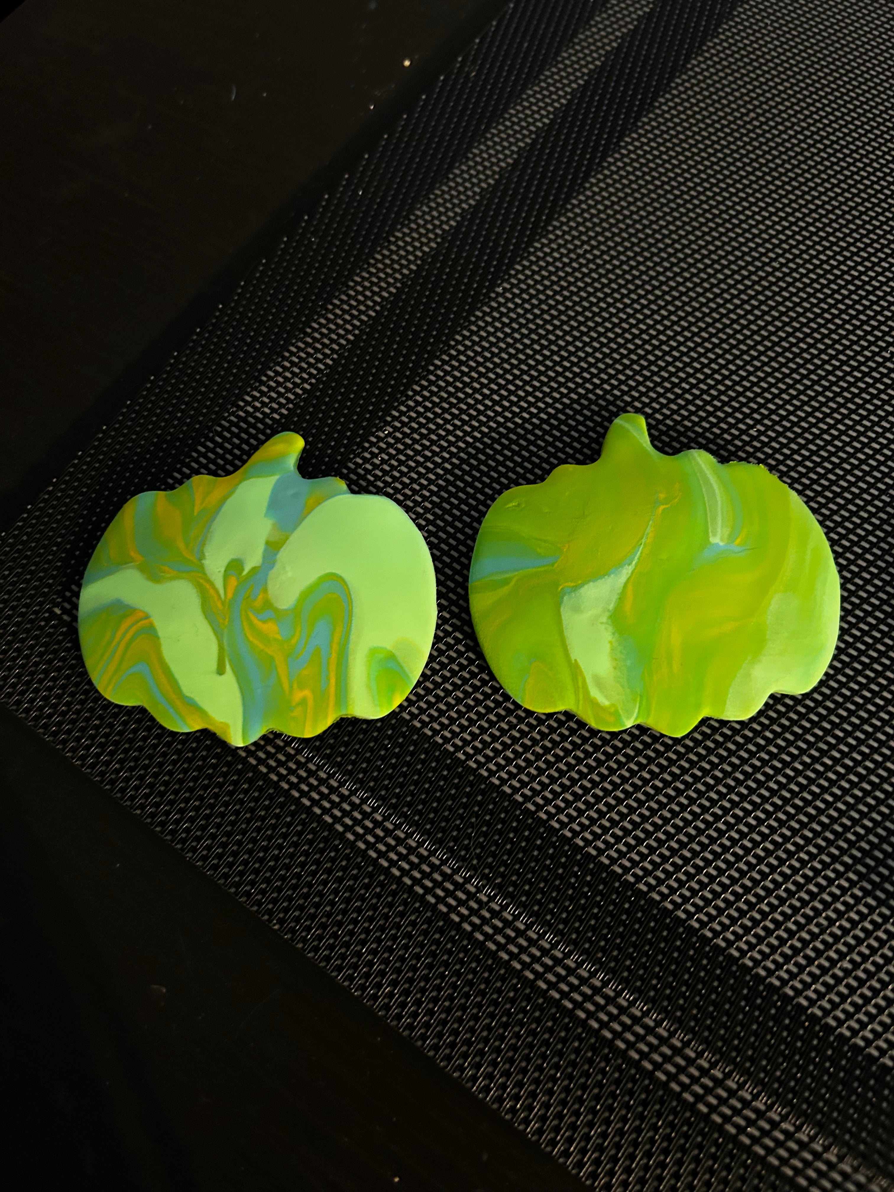 2 Pumpkin Trinket Trays (Natural or Glazed)