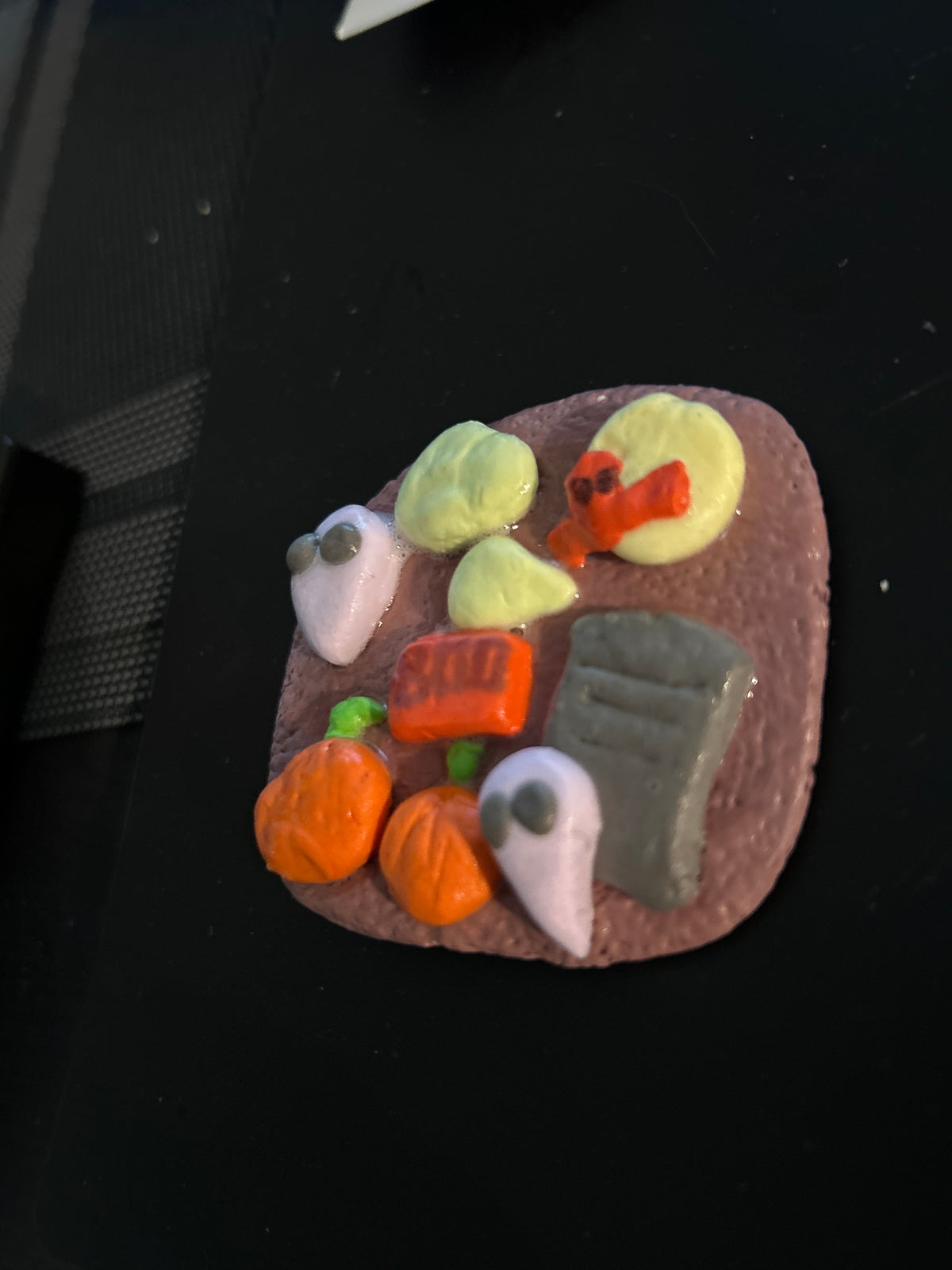 Halloween Polymer Clay Fridge Magnet