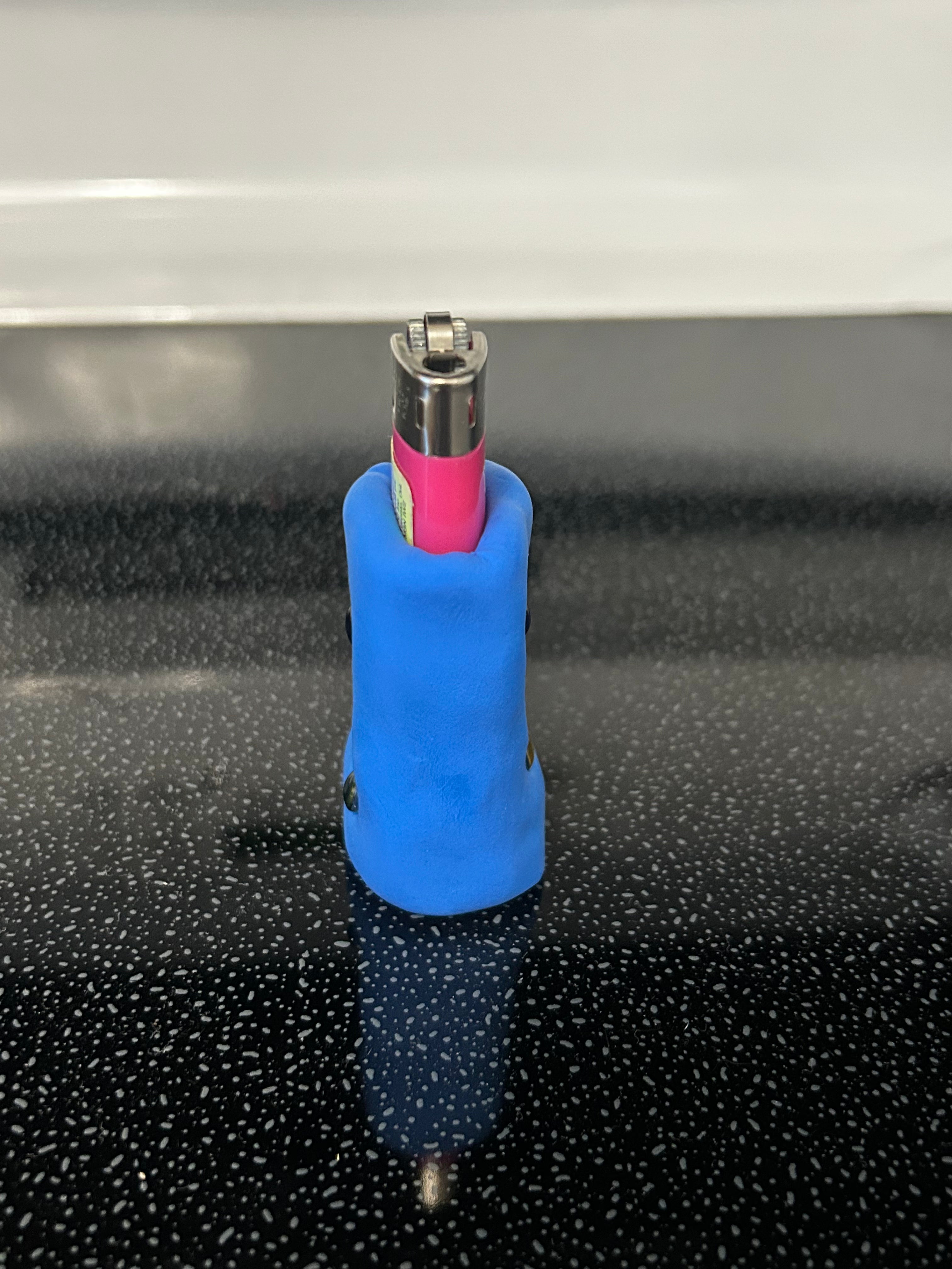Eyeball Lighter Cover (Natural or Glazed)