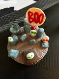 Halloween Spooky Cemetery (Natural or Glazed)