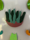 Sir Succulent Fridge Magnet!