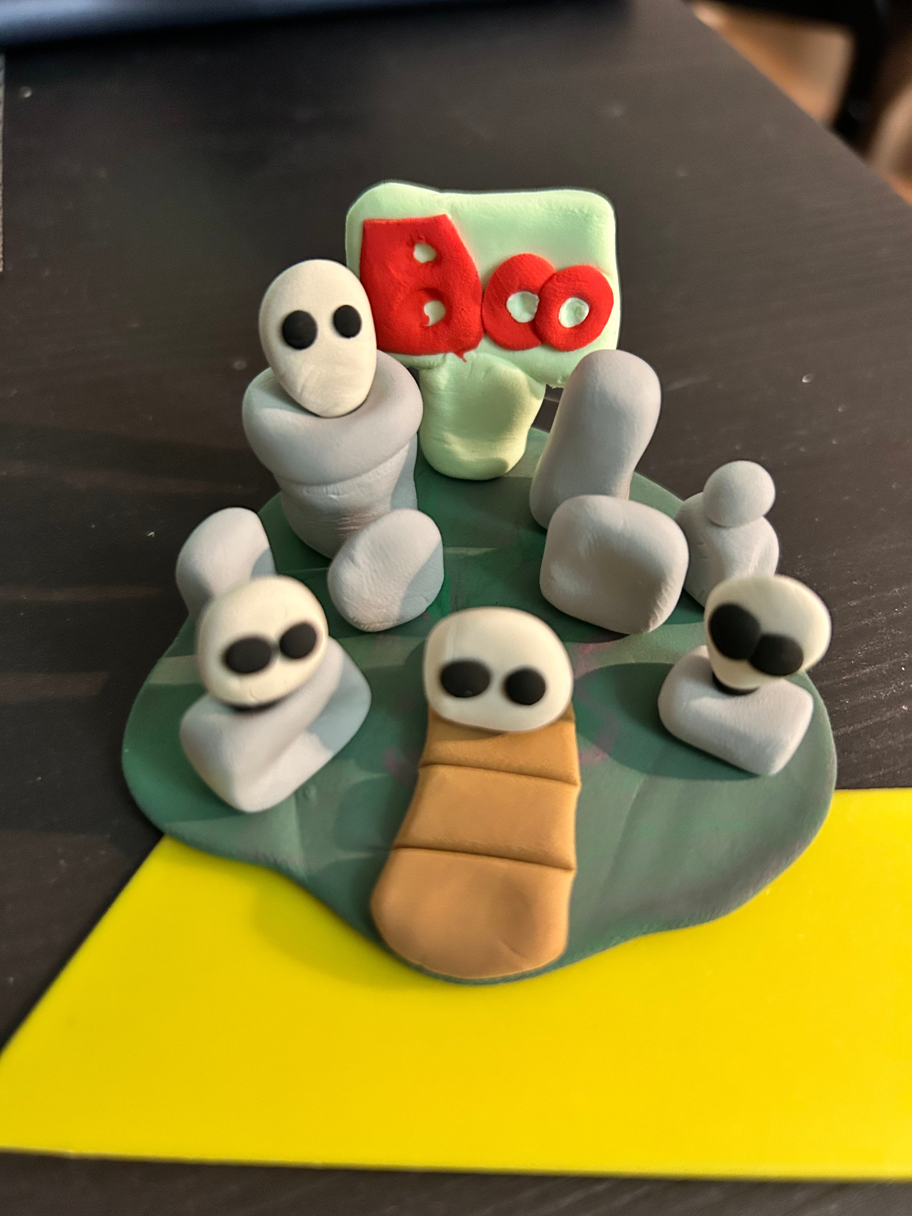 Halloween Spooky Cemetery