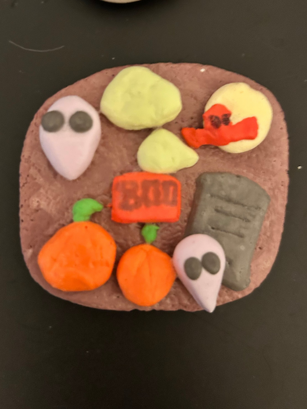 Halloween Polymer Clay Fridge Magnet