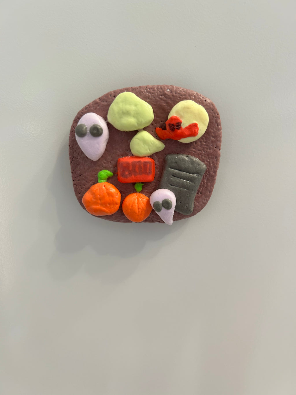 Halloween Polymer Clay Fridge Magnet